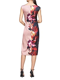 Ilssa Asymmetric Midi-Dress