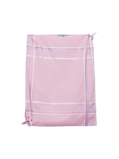 Checked Cotton Skirt