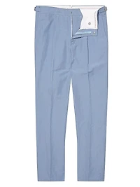 Carsyn Linen & Cotton-Blend Trousers