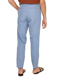 Carsyn Linen & Cotton-Blend Trousers