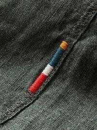 Giles Linen Button-Front Shirt