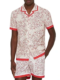Hibbert Floral Camp Shirt