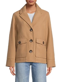 Single-Breasted Short Coat