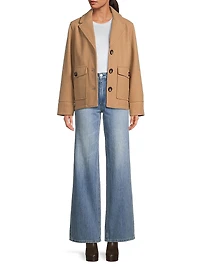 Single-Breasted Short Coat