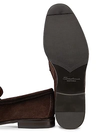 Carlos Suede Penny Loafers