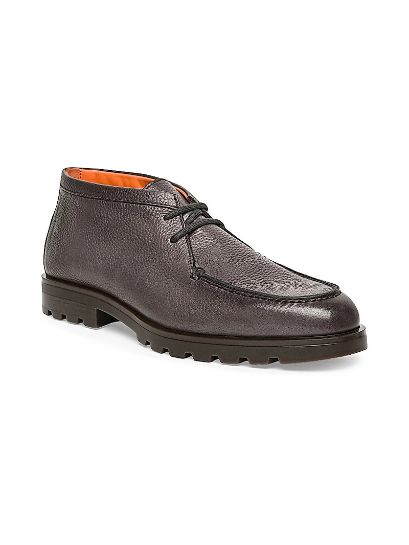 Rock Leather Chukka Boots