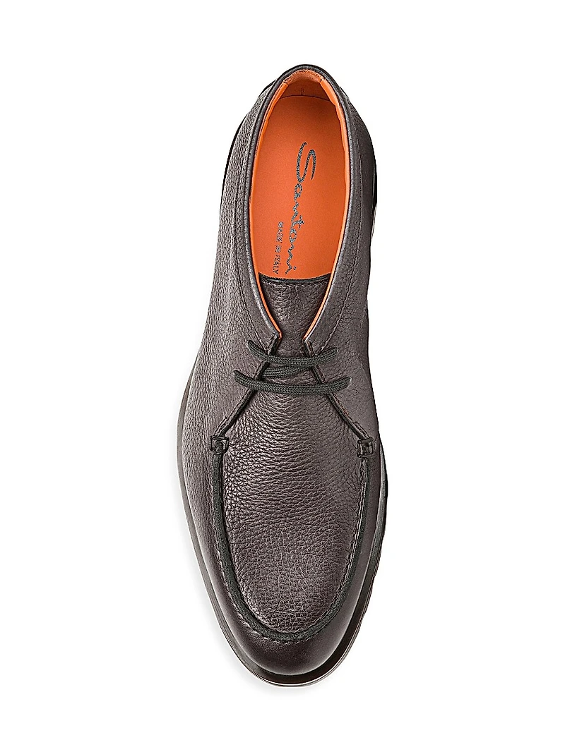 Rock Leather Chukka Boots