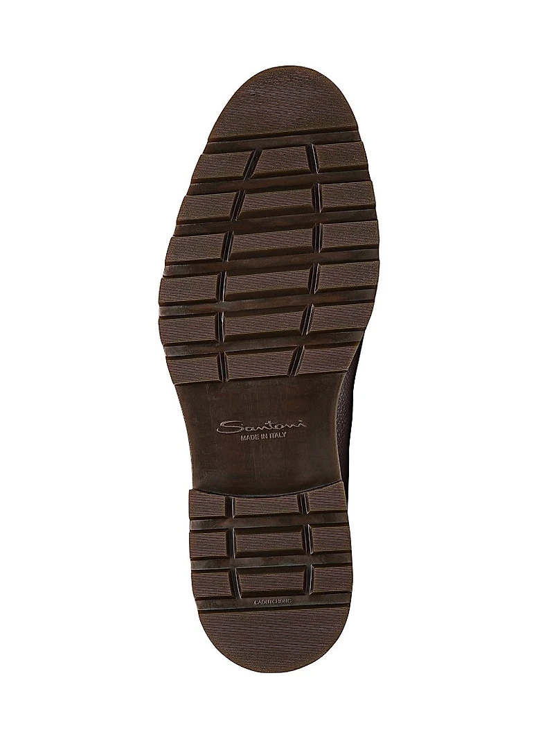 Rock Leather Chukka Boots