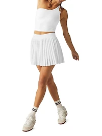 If You Pleats Mini Tennis Skirt