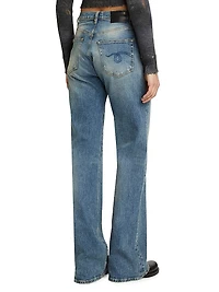 Jane High-Rise Boot-Cut Jeans