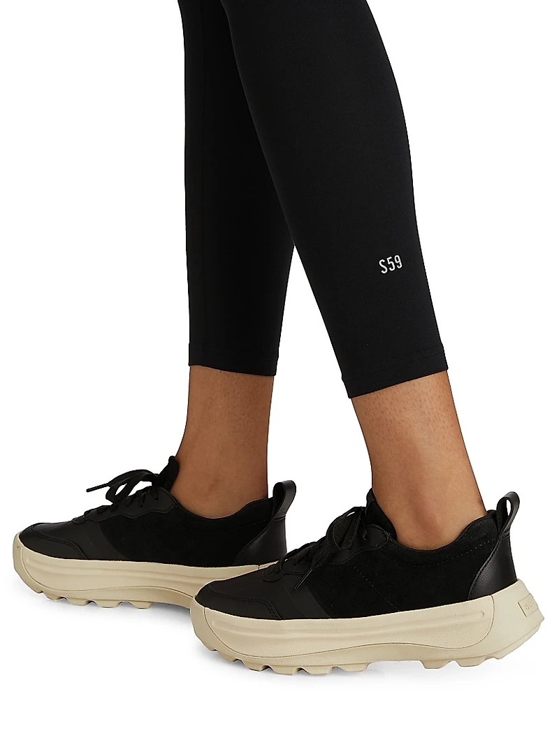 High Waist Cropped Leggings
