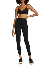 High Waist Cropped Leggings