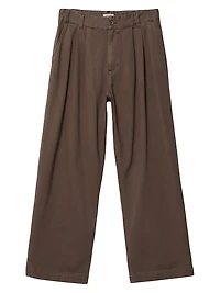 Slater Cotton Relaxed-Fit Trousers