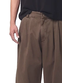Slater Cotton Relaxed-Fit Trousers