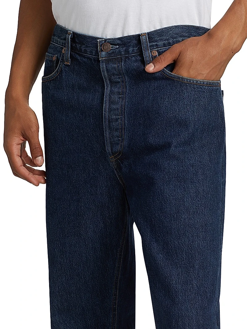 90's Mid-Rise Straight-Leg Jeans