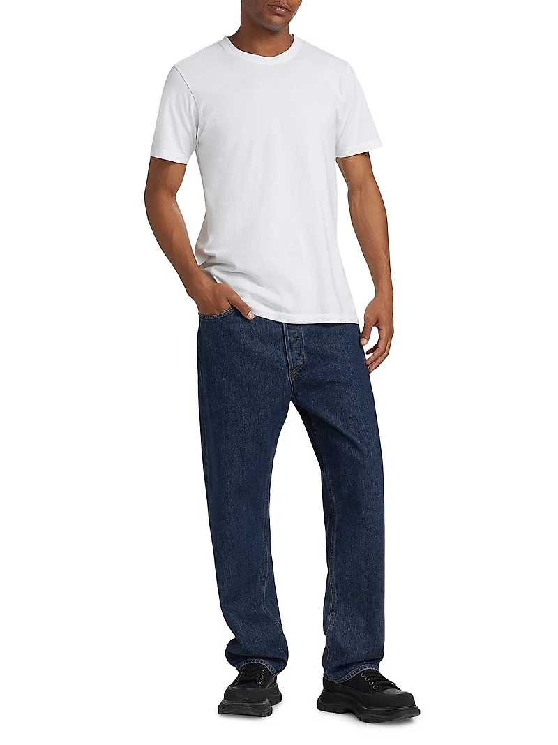 90's Mid-Rise Straight-Leg Jeans