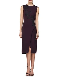 Ellery Embellished Sleeveless Midi-Dress