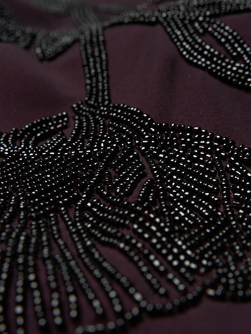 Ellery Embellished Sleeveless Midi-Dress