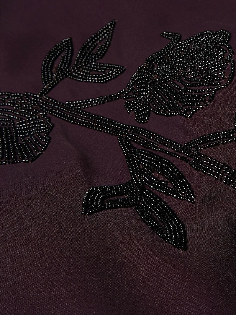 Ellery Embellished Sleeveless Midi-Dress