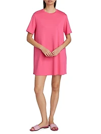 Cotton T-Shirt Minidress