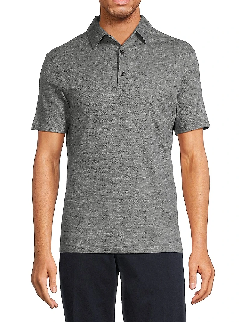 Wool Polo Shirt