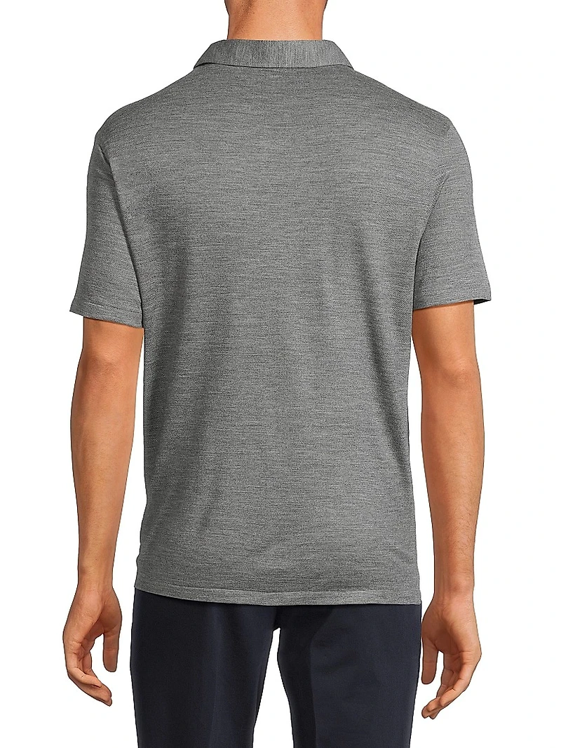 Wool Polo Shirt
