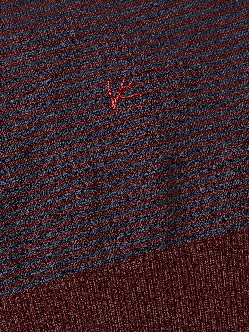 Wool-Silk-Cashmere Crewneck Sweater