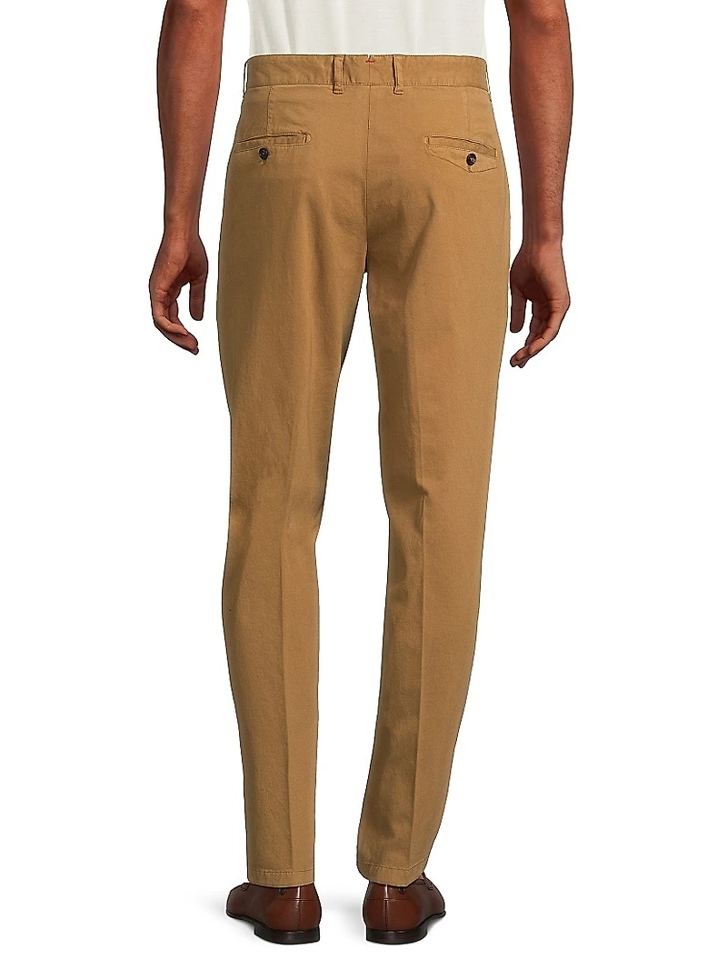 Stretch Cotton-Blend Chino Pants