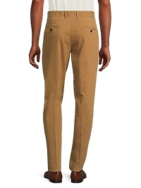 Stretch Cotton-Blend Chino Pants