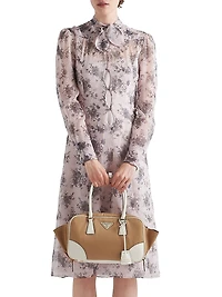 Printed Chiffon Dress
