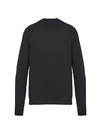 Worsted Wool Turtleneck Sweater