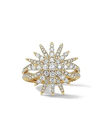 Starburst Ring 18K Yellow Gold