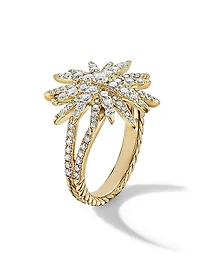 Starburst Ring 18K Yellow Gold