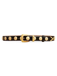 The Benny Studded Leather Belt