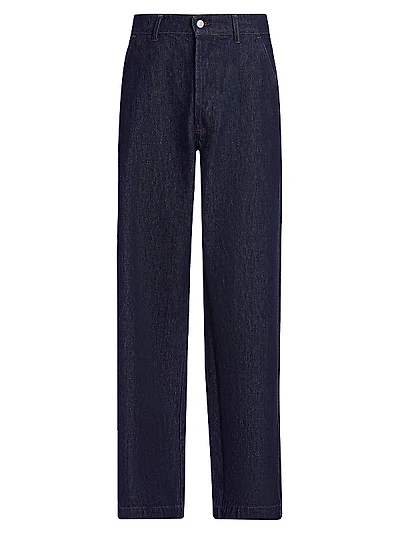 Nemir Denim Wide-Leg Pants