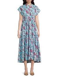 Mumi Floral Cotton Maxi Dress