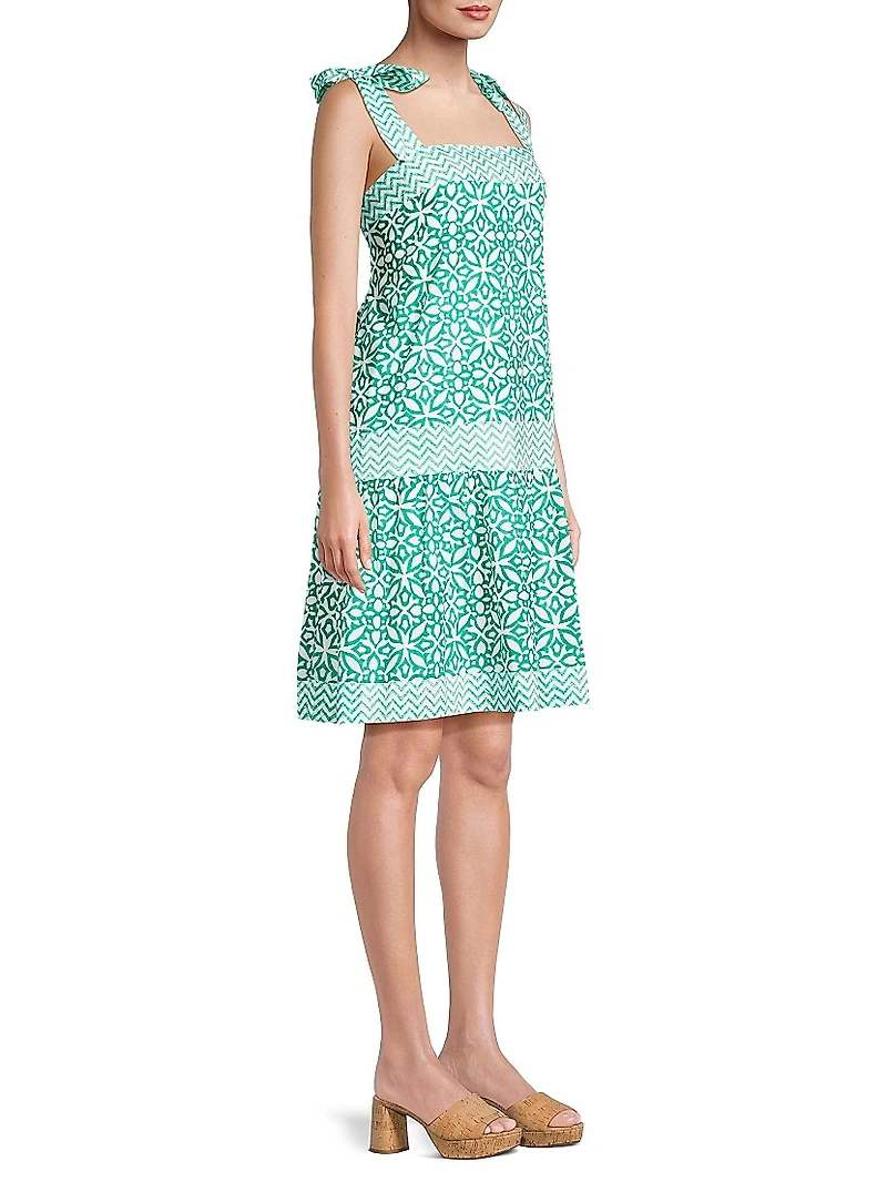 Aspen Squareneck Cotton Dress