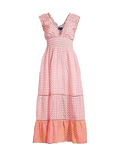 Hilda Floral Tiered Maxi Dress