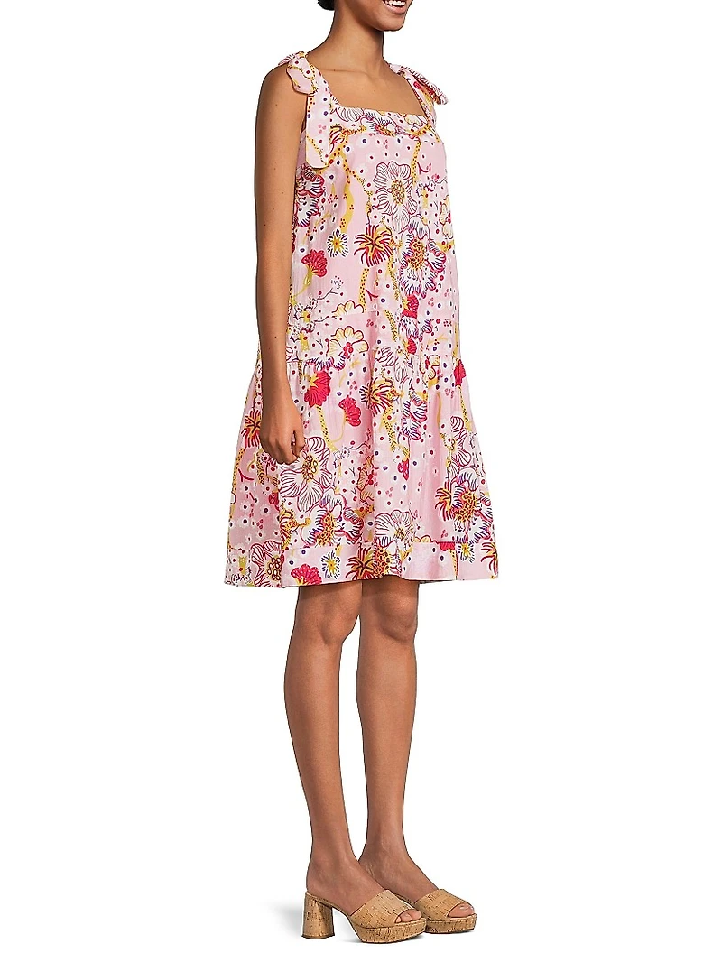 Aspen Squareneck Floral Dress