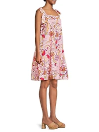 Aspen Squareneck Floral Dress