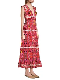 Hilda Cotton Midi-Dress