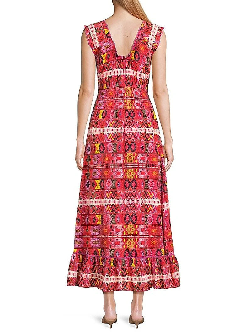 Hilda Cotton Midi-Dress
