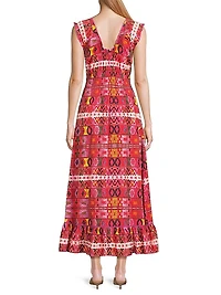 Hilda Cotton Midi-Dress