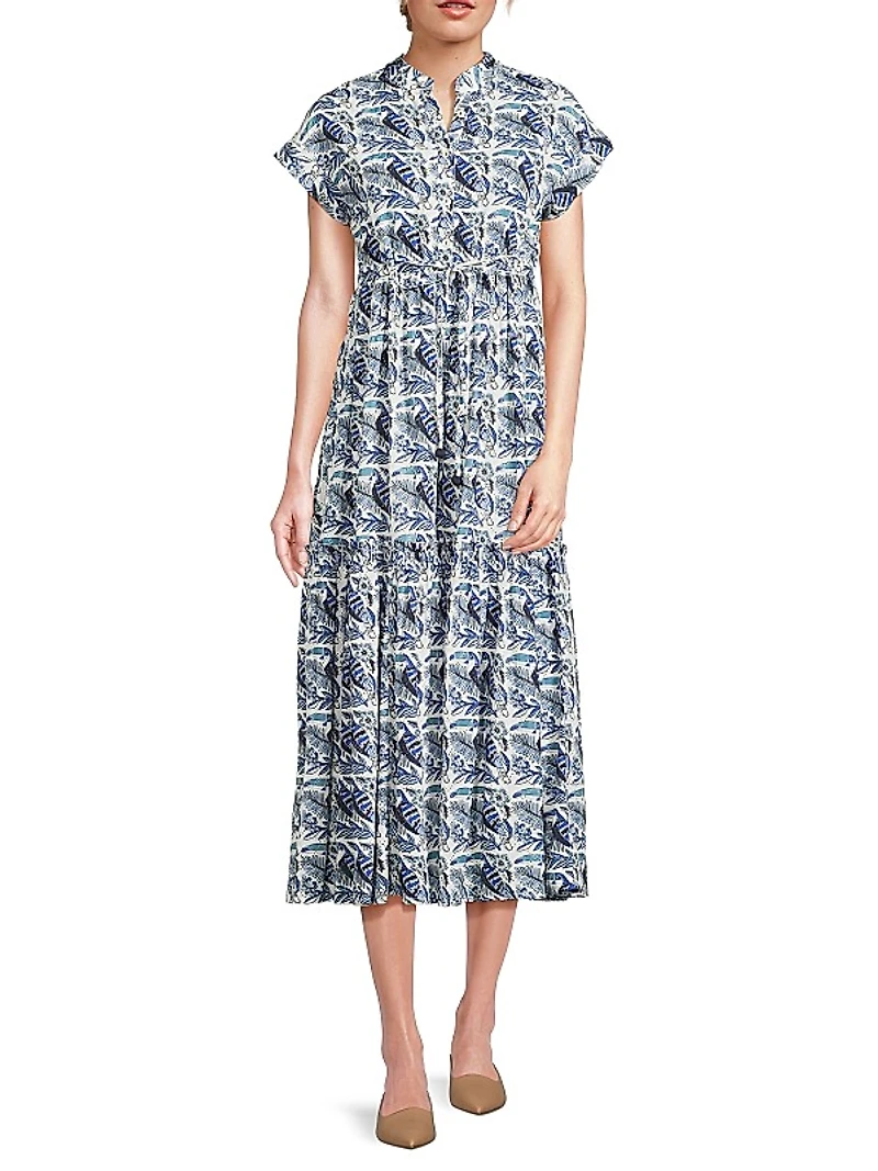 Mumi Broderie Maxi Dress
