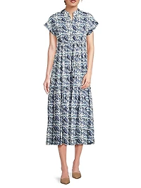 Mumi Broderie Maxi Dress