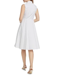 Reena Sleeveless Midi-Shirtdress