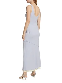 Stephanie Slit Hem Sleeveless Dress