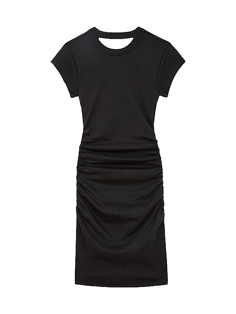 Aida Cut-Out Cotton Minidress