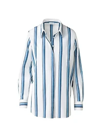 Stripe Longline Shirt