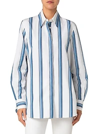 Stripe Longline Shirt